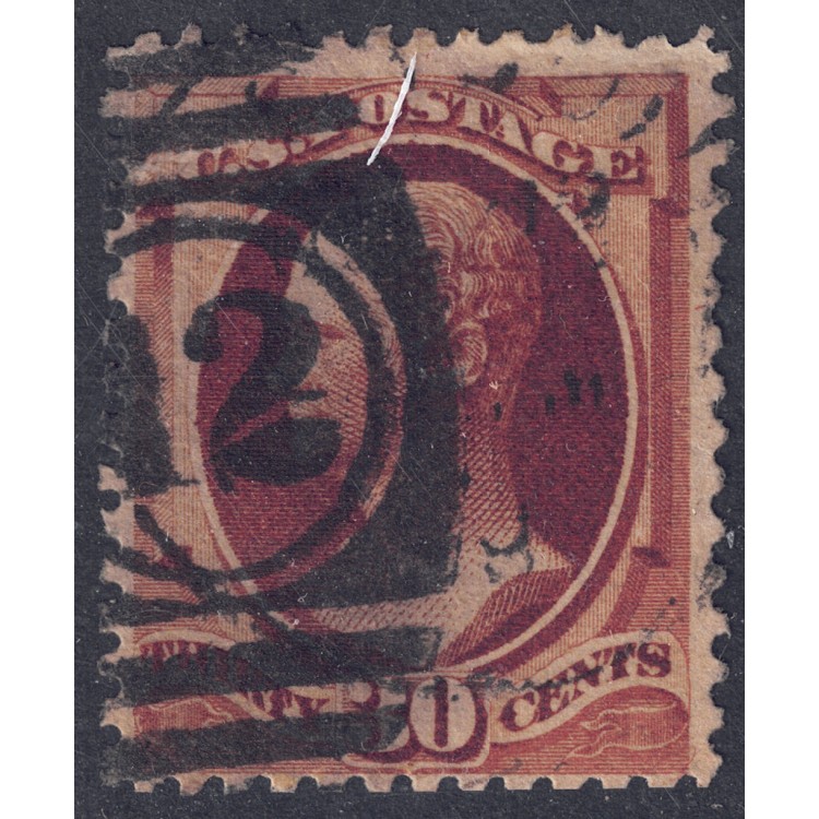 USA 1888 Alexander Hamilton (30c orange) us