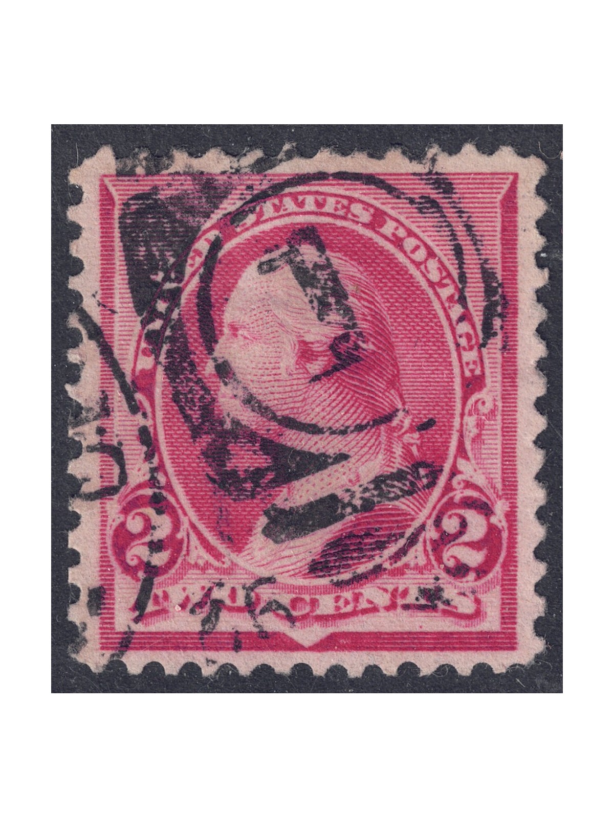 USA 1890 George Washington (2c carmine) us