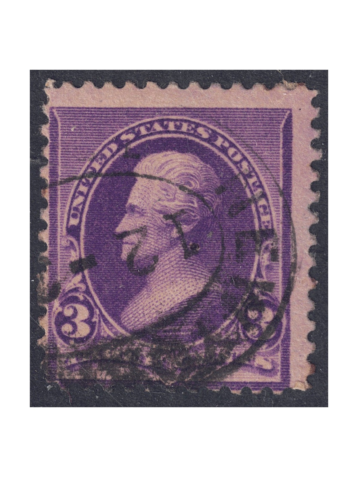 USA 1890 Andrew Jackson (3c porpora) us