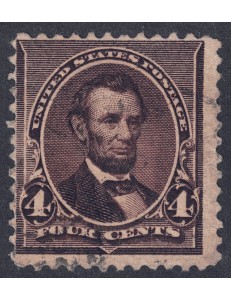 USA 1890 Abraham Lincoln (4c brown) us