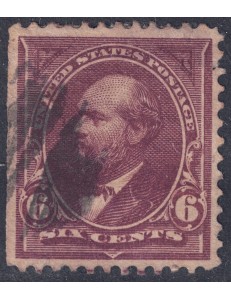 USA 1890 James Abram Garfield (6c red brown) us