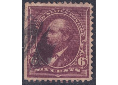 USA 1890 James Abram Garfield (6c rosso bruno) us
