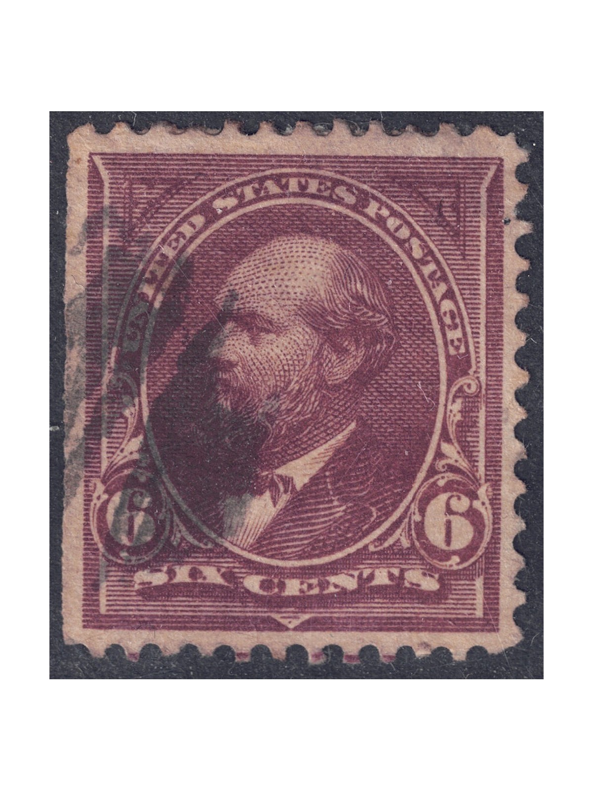 USA 1890 James Abram Garfield (6c red brown) us
