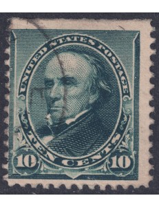 USA 1890 Daniel Webster (10c green) us