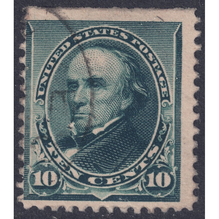 USA 1890 Daniel Webster (10c verde) us