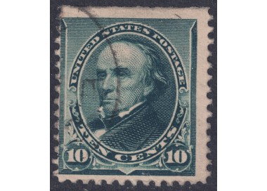 USA 1890 Daniel Webster (10c green) us