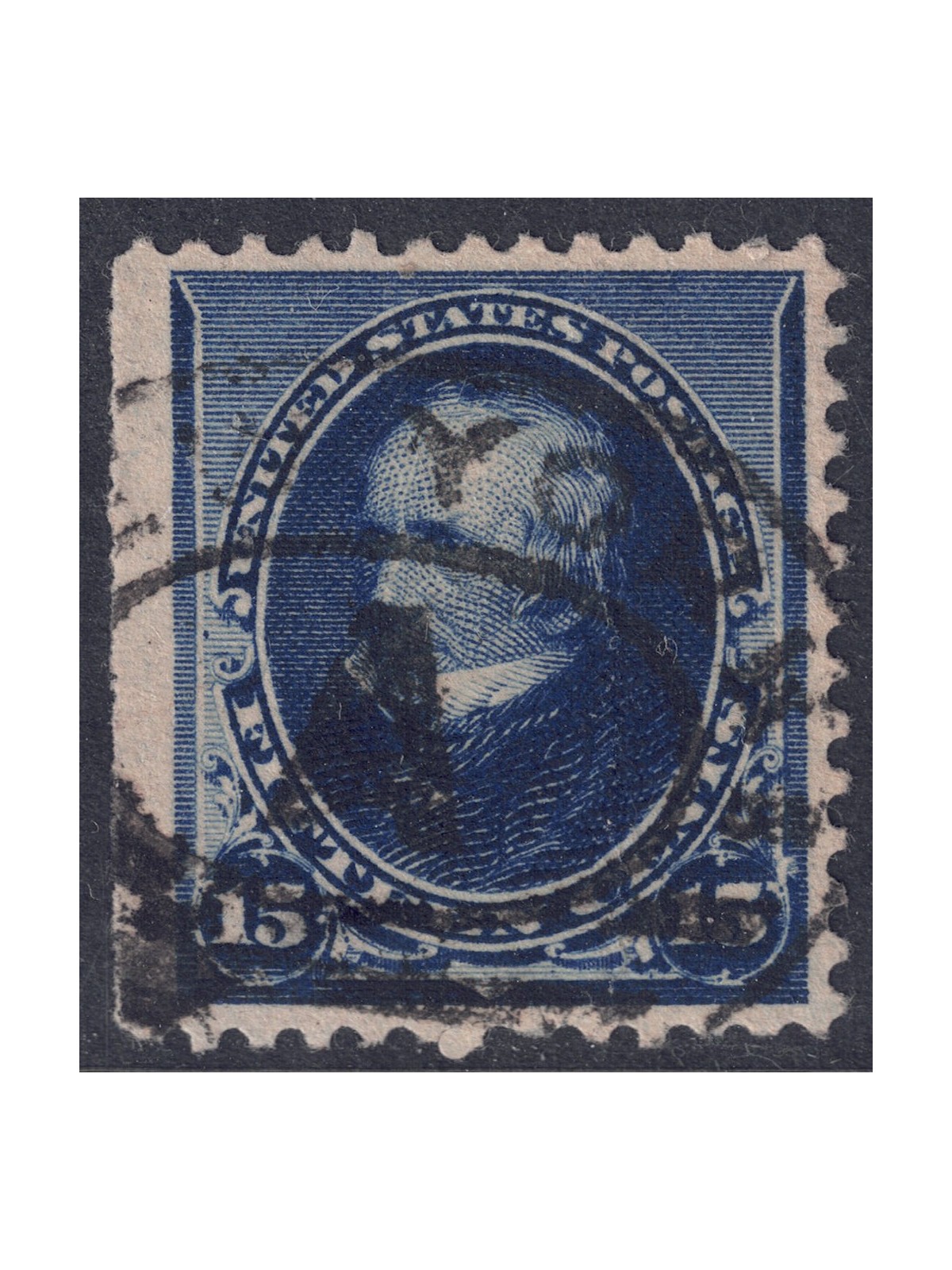 USA 1890 Henry Clay (15c indigo) us