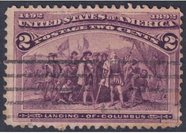 USA 1893 World's Columbian Exposition (2c brown violet) us