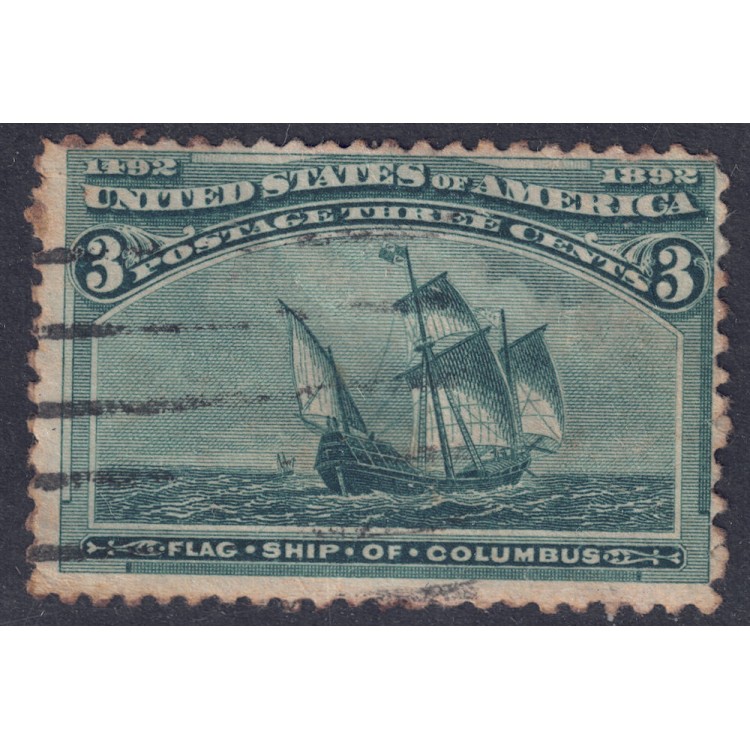 USA 1893 World's Columbian Exposition (3c green) us