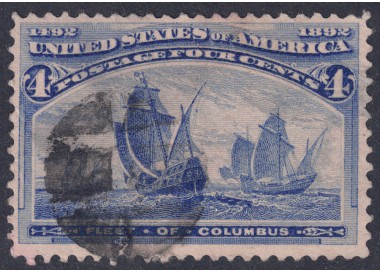 USA 1893 World's Columbian Exposition (4c overseas) us