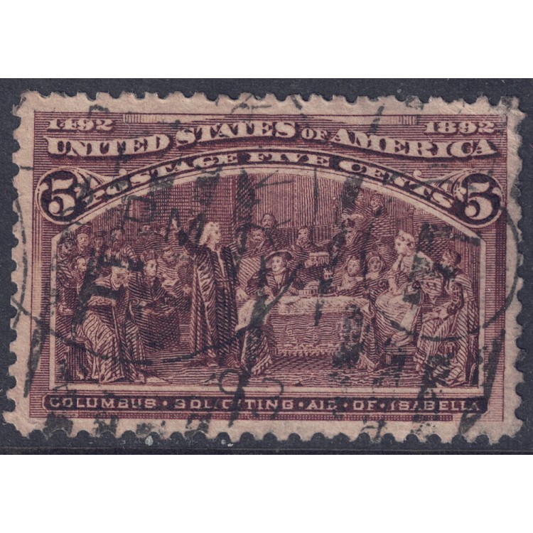 USA 1893 World's Columbian Exposition (5c chocolate brown)