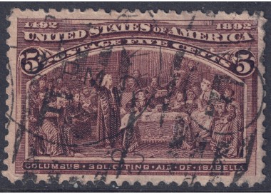 USA 1893 World's Columbian Exposition (5c chocolate brown)