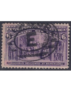 USA 1893 Esposizione Mondiale Colombiana (6c porpora) us