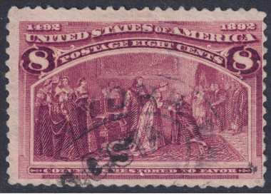 USA 1893 World's Columbian Exposition (8c magenta) us