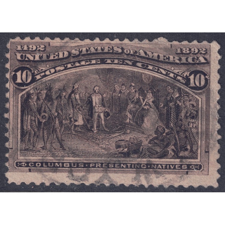 USA 1893 World's Columbian Exposition (10c brown black) us