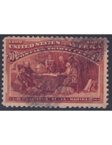USA 1893 World's Columbian Exposition (30c brown orange) us