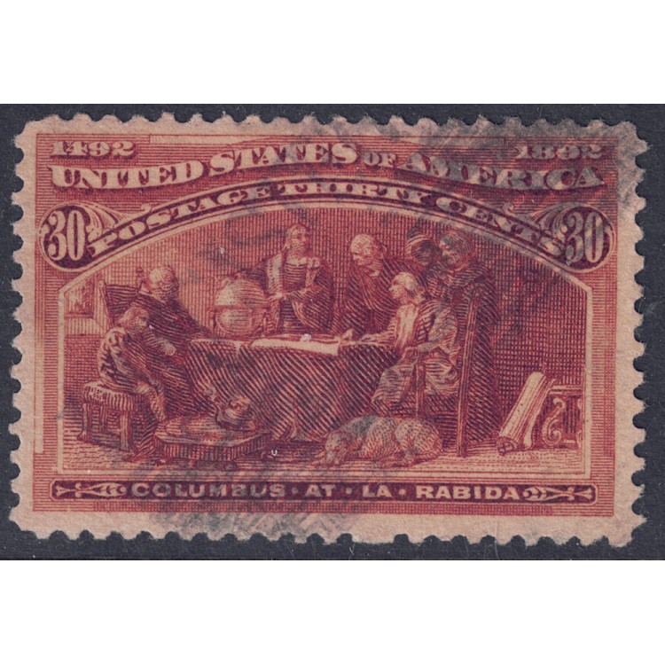 USA 1893 World's Columbian Exposition (30c brown orange) us