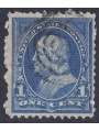 USA 1894 Benjamin Franklin (1c oltremare) us