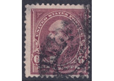 USA 1894 James Abram Garfield (6c rosso bruno) us