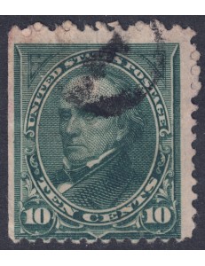 USA 1894 Daniel Webster (10c verde scuro) us