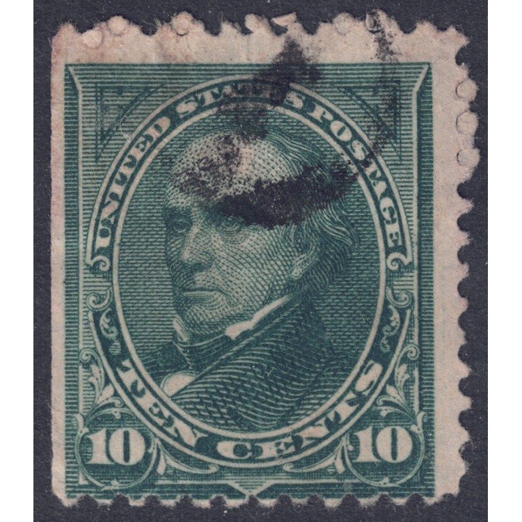 USA 1894 Daniel Webster (10c verde scuro) us