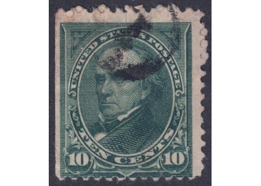 USA 1894 Daniel Webster (10c verde scuro) us