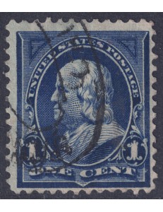 USA 1895 Benjamin Franklin (1c light blue) us