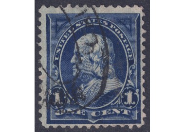 USA 1895 Benjamin Franklin (1c light blue) us