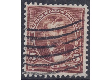 USA 1895 Ulysses S. Grant (5c bruno cioccolato) us