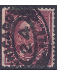 USA 1895 James Abram Garfield (6c rosso bruno) us