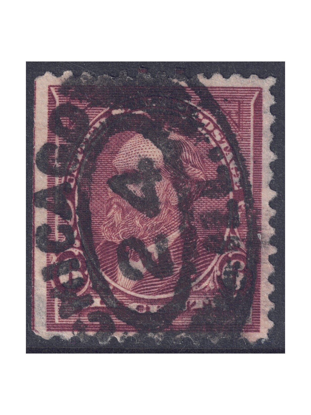 USA 1895 James Abram Garfield (6c red brown) us