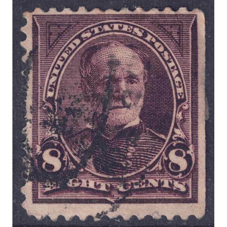 USA 1895 William Tecumseh Sherman (8c bruno violetto) us