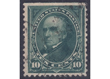 USA 1895 Daniel Webster (10c dark green) us