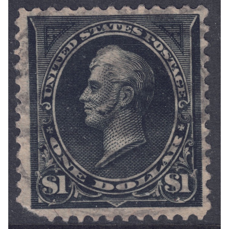 USA 1895 Oliver Hazard Perry ($1 Black 2nd Type)