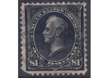 USA 1895 Oliver Hazard Perry ($1 Black 2nd Type)