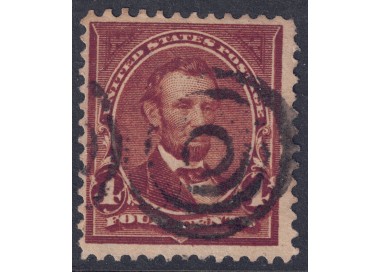 USA 1898 Abraham Lincoln (4c bruno rosa) us