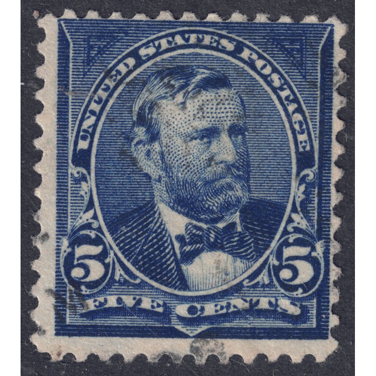 USA 1898 Ulysses S. Grant (5c dark blue) us