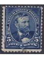 USA 1898 Ulysses S. Grant (5c azzurro scuro) us