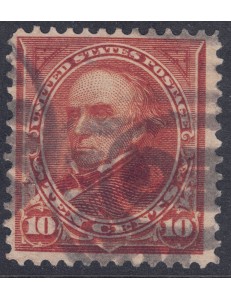 USA 1898 Daniel Webster (10c brown) us