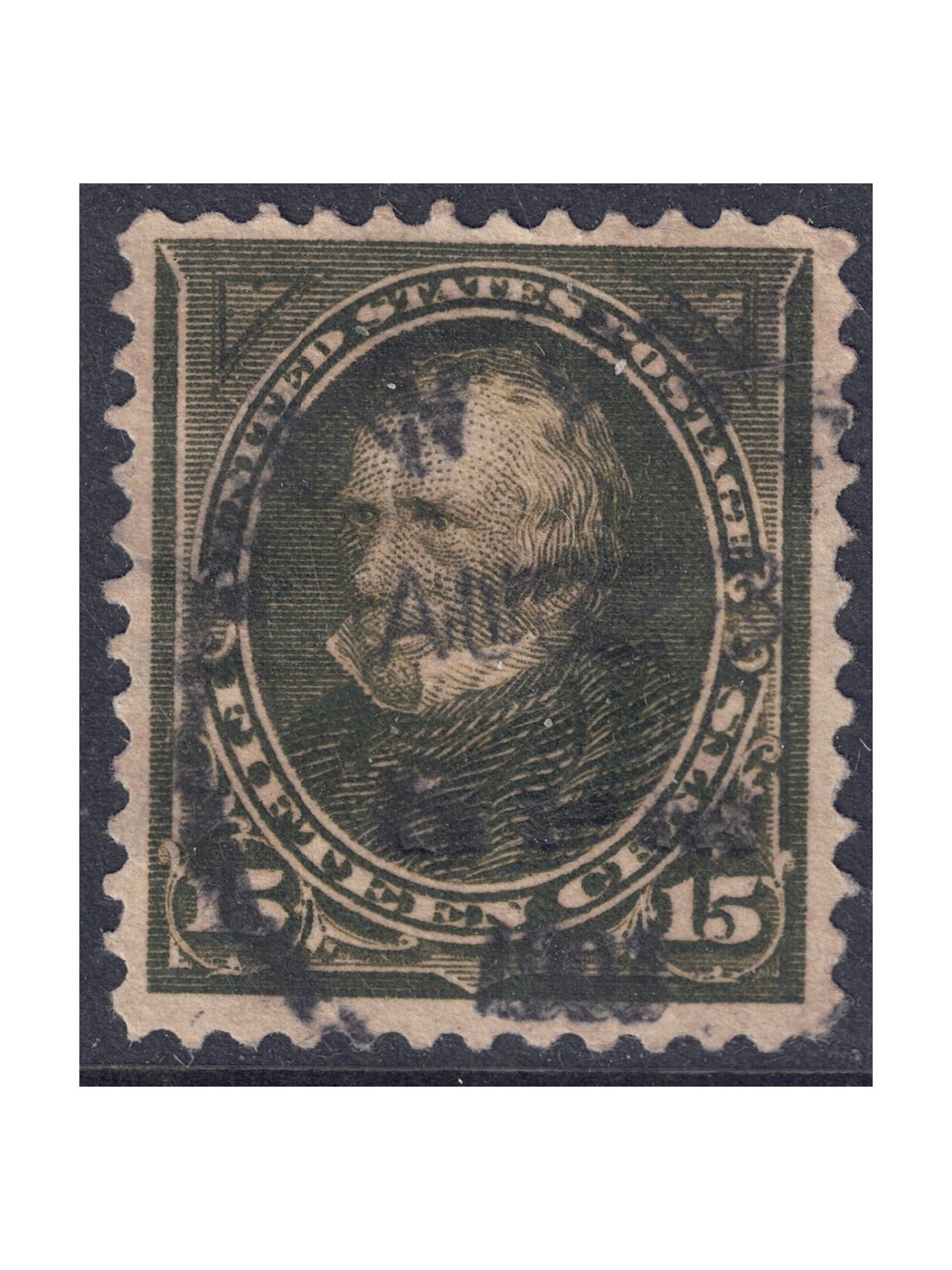 USA 1898 Henry Clay (15c olive green) us