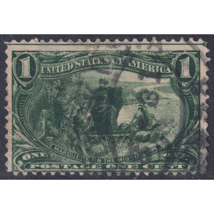 USA 1898 Esposizione Trans-Mississippi di Omaha (1c verde) us