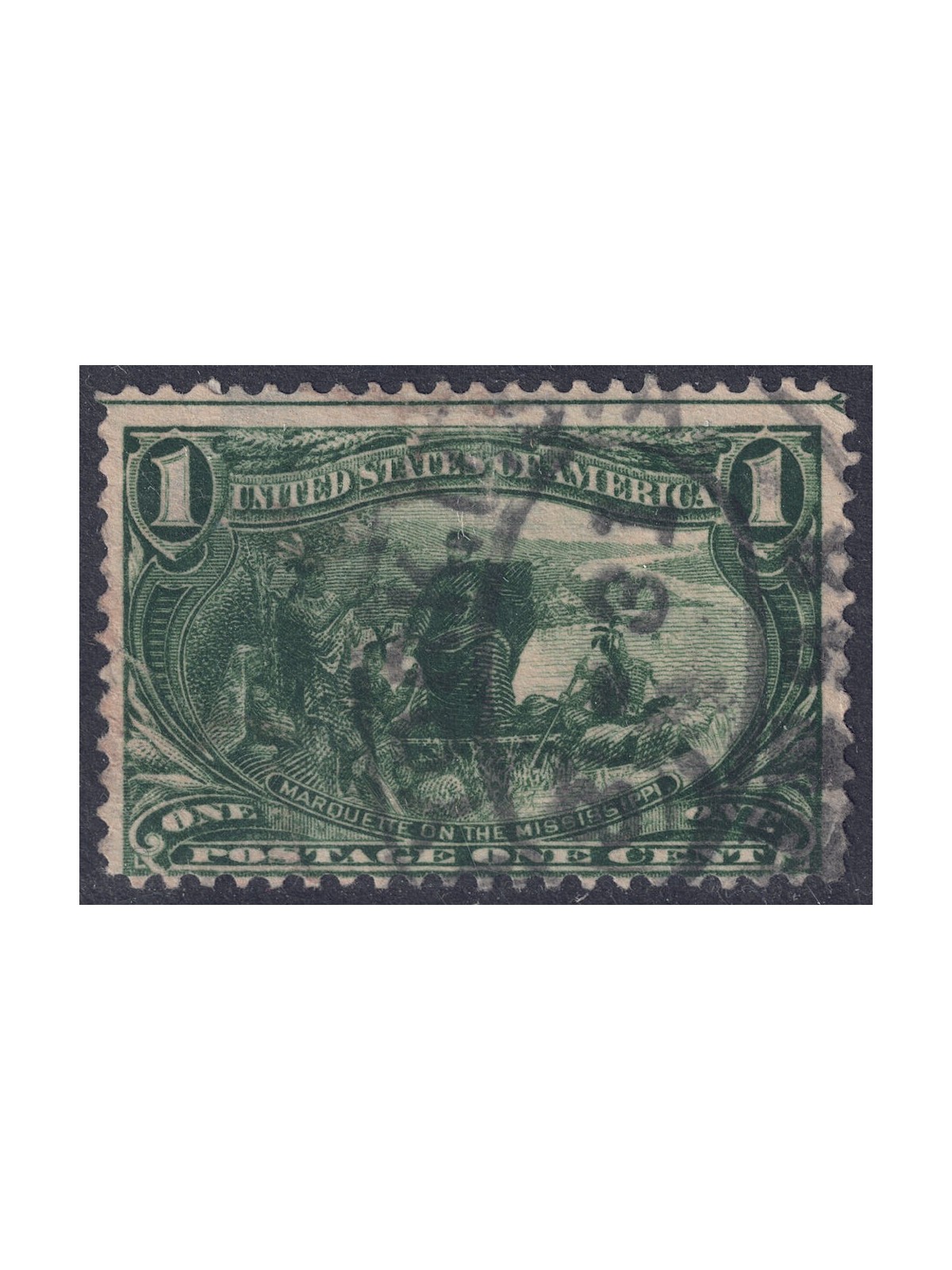 USA 1898 Trans-Mississippi Exposition at Omaha (1c green) us
