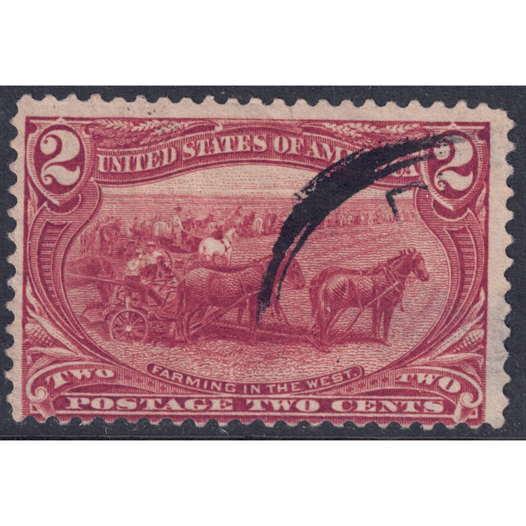USA 1898 Trans-Mississippi Exposition at Omaha (2c carmine brown) us