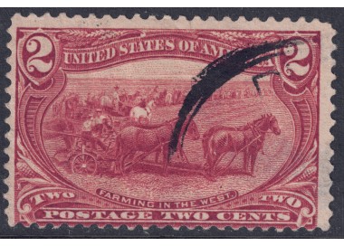 USA 1898 Trans-Mississippi Exposition at Omaha (2c carmine brown) us