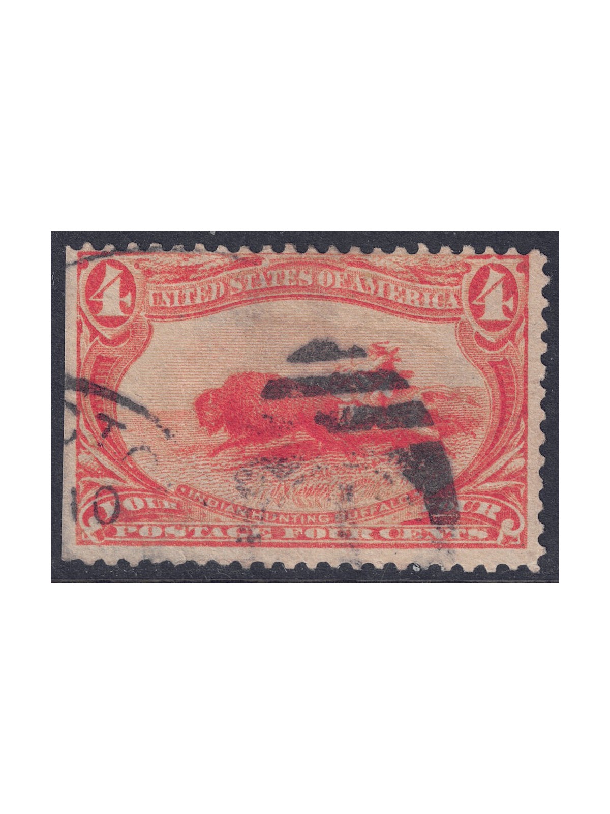 USA 1898 Trans-Mississippi Exposition at Omaha (4c orange) us