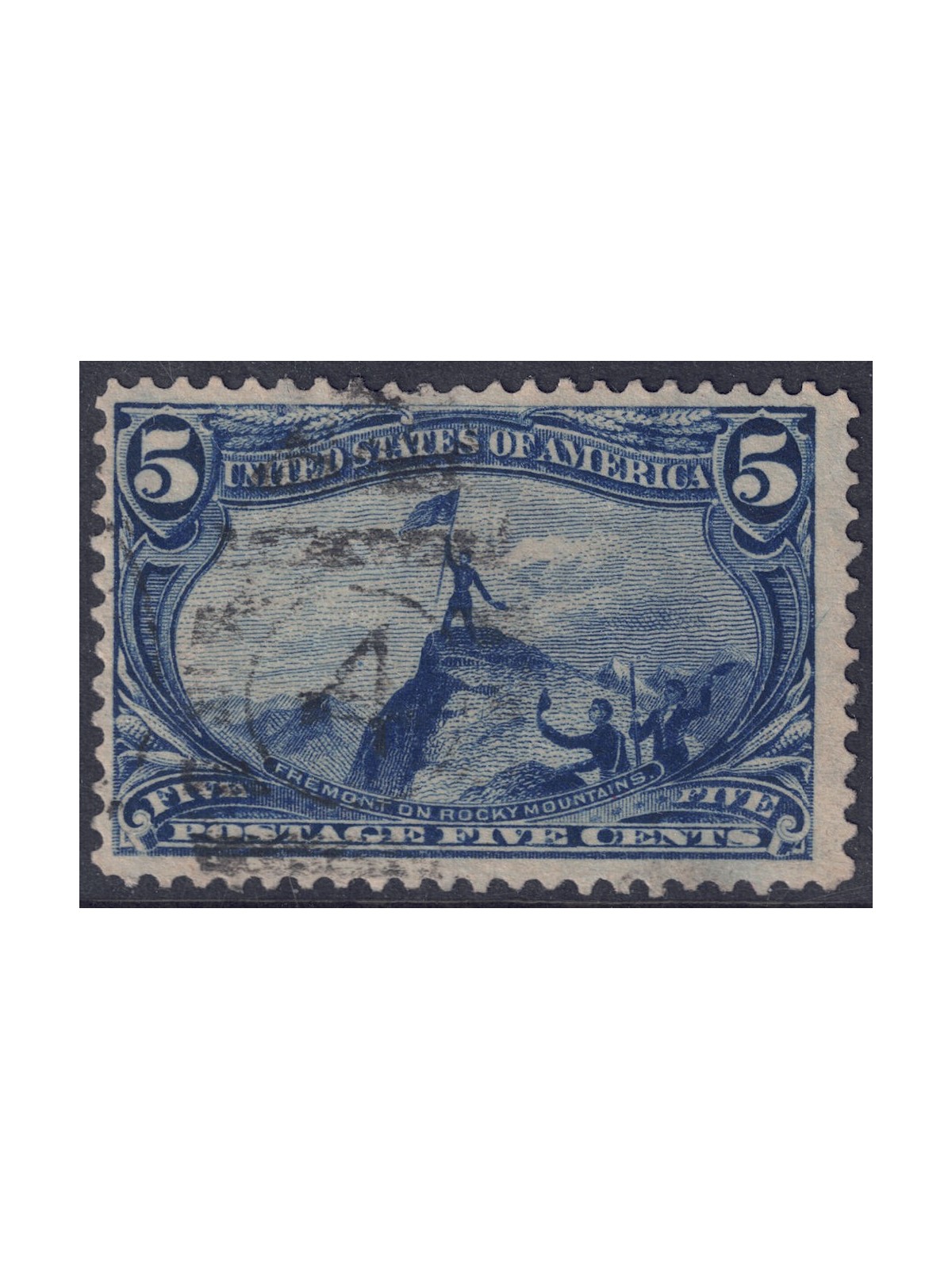 USA 1898 Trans-Mississippi Exposition of Omaha (5c blue) us