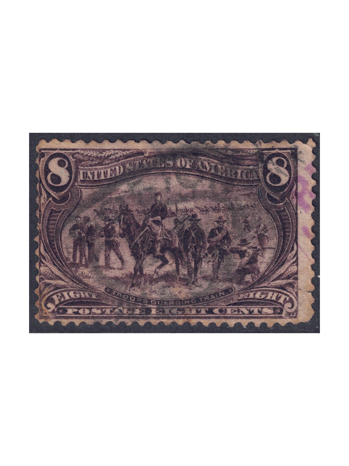 USA 1898 Esposizione Trans-Mississippi di Omaha (8c bruno lilla) us