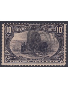 USA 1898 Esposizione Trans-Mississippi di Omaha (10c violetto nero) us