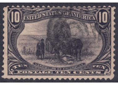 USA 1898 Esposizione Trans-Mississippi di Omaha (10c violetto nero) us