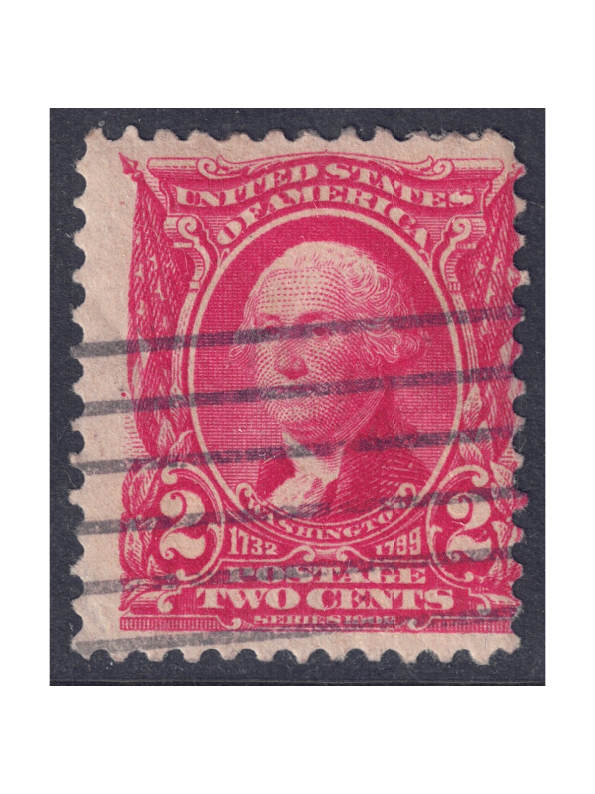 USA 1903 George Washington (2c carmine red) us